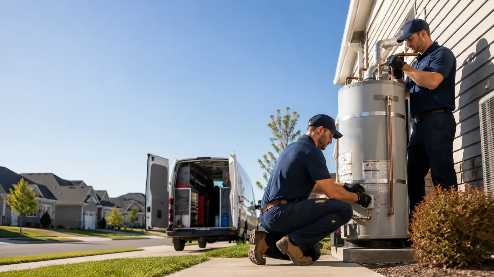 Water Heater Installation in Leonard, MI
